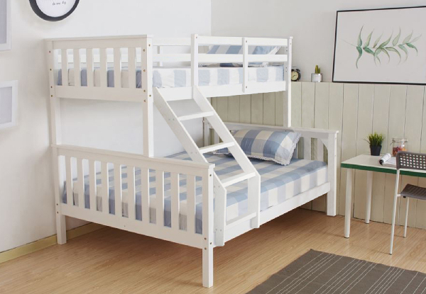 T Chico Wooden Triple Bunk - Two Colours Available