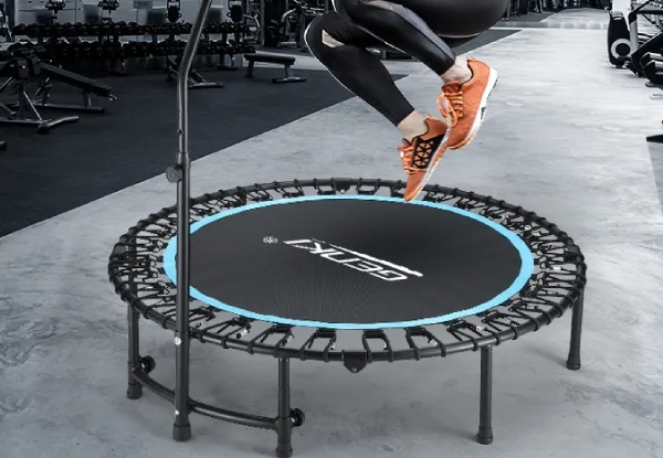 Genki Indoor Mini Trampoline Exercise Foldable Rebounder - Two Sizes Available