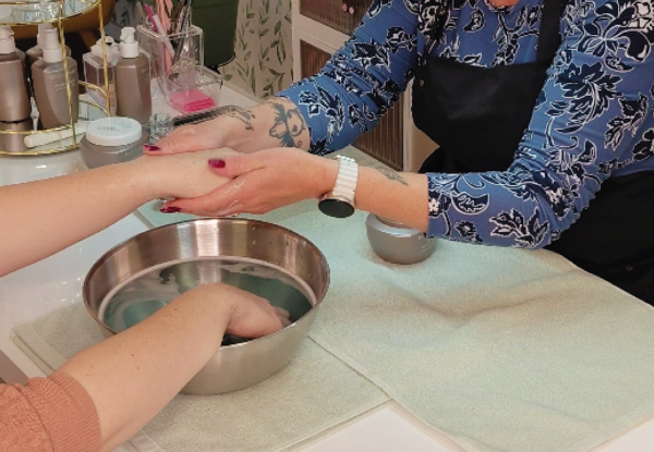 Luxe Manicure Package with Bio Sculpture Gel Overlay & Willow Renewal Ritual