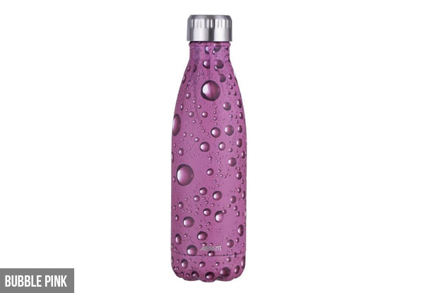 Avanti Stainless Steel Vacuum Twin Wall Insulated Bottle 500ml - 11 Styles Available