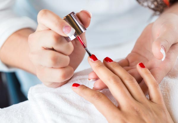 75-Minute Gel Polish Manicure & Spa Pedicure