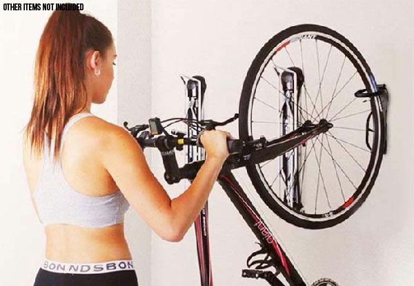 Two-Pack Bicycle Wall Mount Holder