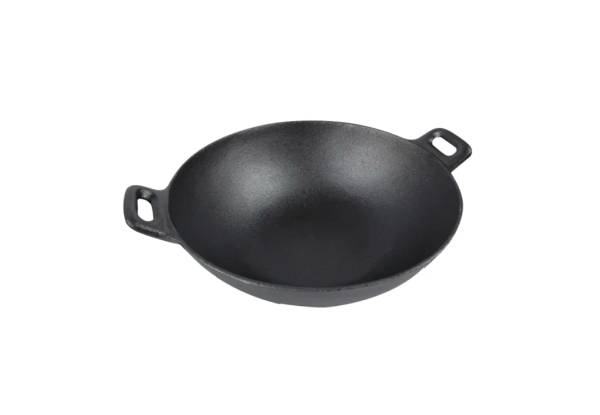 Cast Iron Wok Cookware Range - Four Options Available