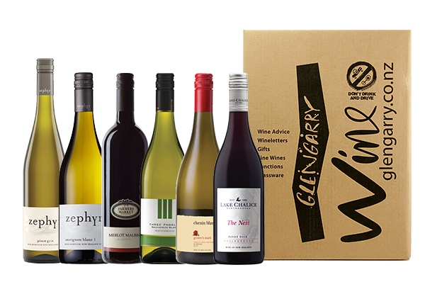 Mixed Six-Pack of New Zealand Wines