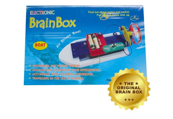 Two-Pack Brain Box Boat Experiment & Brain Box Car Experiment