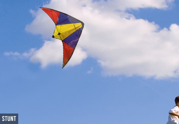 Stunt Kite - Two Designs Available & Option for Two