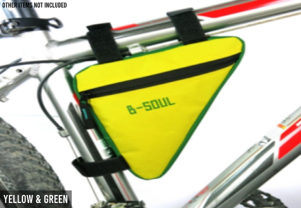 Triangle Cycling Bag - Four Colours Available