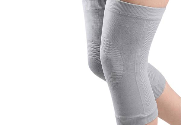 Two-Pairs of Knee Sleeves - Three Sizes & Two Colours Available