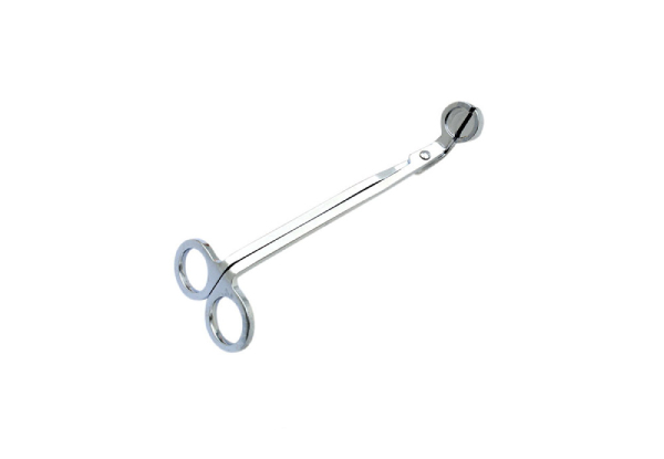 One Stainless Steel Candle Wick Trimmer Scissors - Three Colours Available & Option for Two