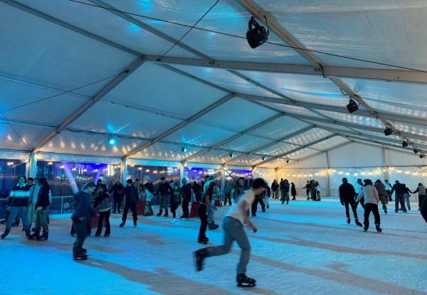 90 Minutes of Ice Skating on 100% Real Ice in the Magical Winter Land by the Wellington Waterfront incl. General Admission & Skate & Helmet Hire for One Adult  - Options for Children, Preschoolers or Family - Valid from 14th June 2025