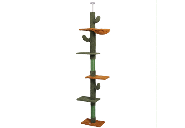 Petscene Five-Level Cat Tree Tower Scratching Post