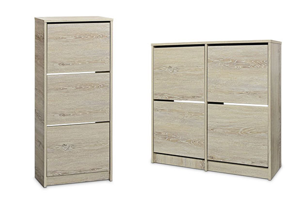Enkel Shoe Cabinet - Two Styles Available