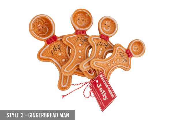 Bread & Butter Four-Piece Measuring Spoons - Three Styles Available - Elsewhere Pricing $44.99