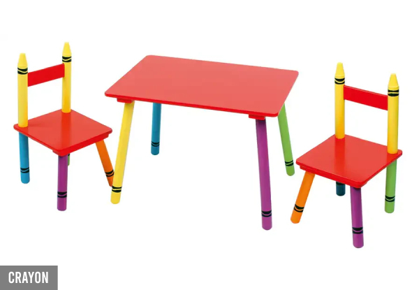 Berry Park Kids Table & Chair Set - Three Options Available