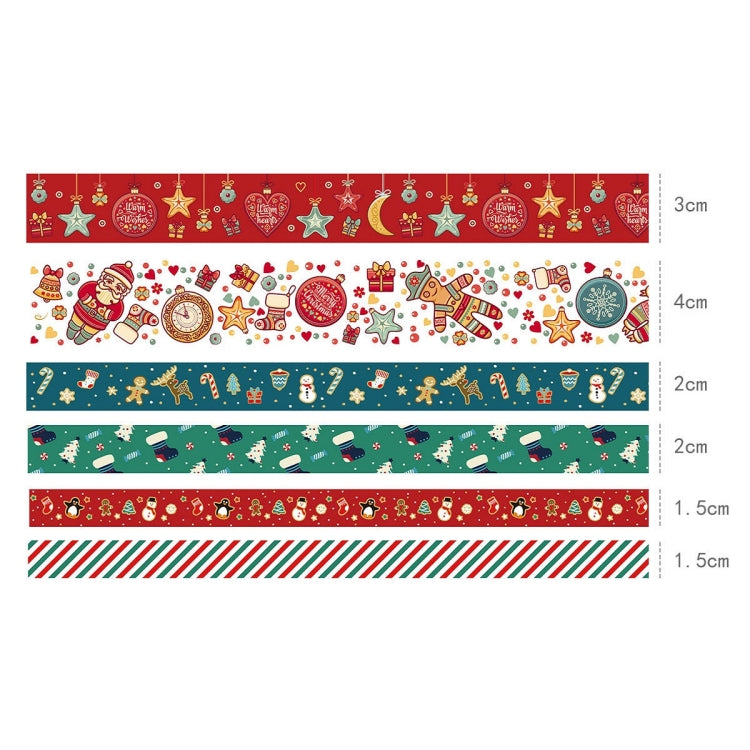 Christmas Paper Decorative Tape Set