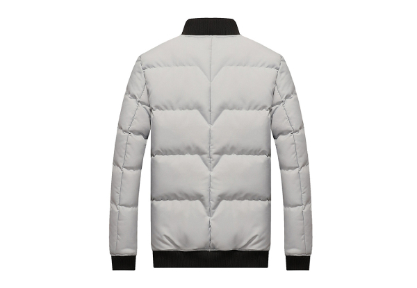 Warm Puffer Jacket - Three Colours & Six Sizes Available