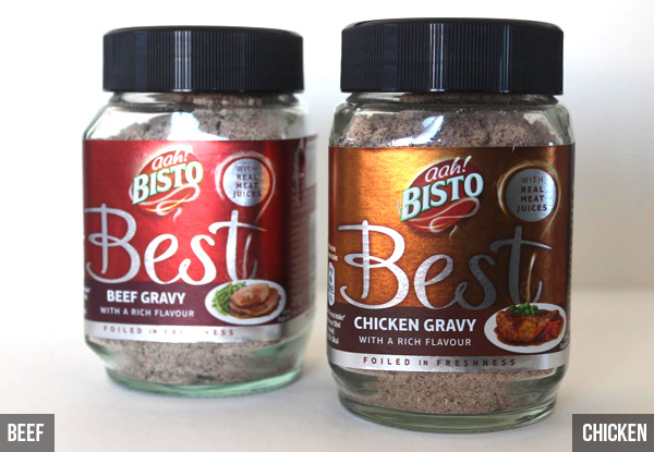 Two-Pack of Bisto Best Chicken or Beef Gravy Granules