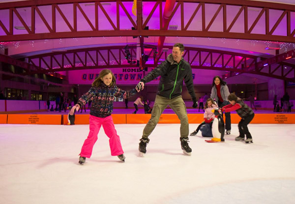 Ice Rink Entry for One Person incl. Skate Hire - Option for Two People