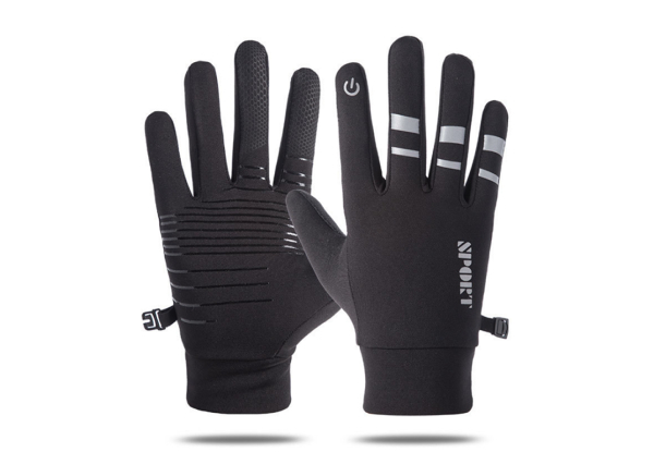 Outdoor Winter Riding Velvet Gloves - Three Sizes Available