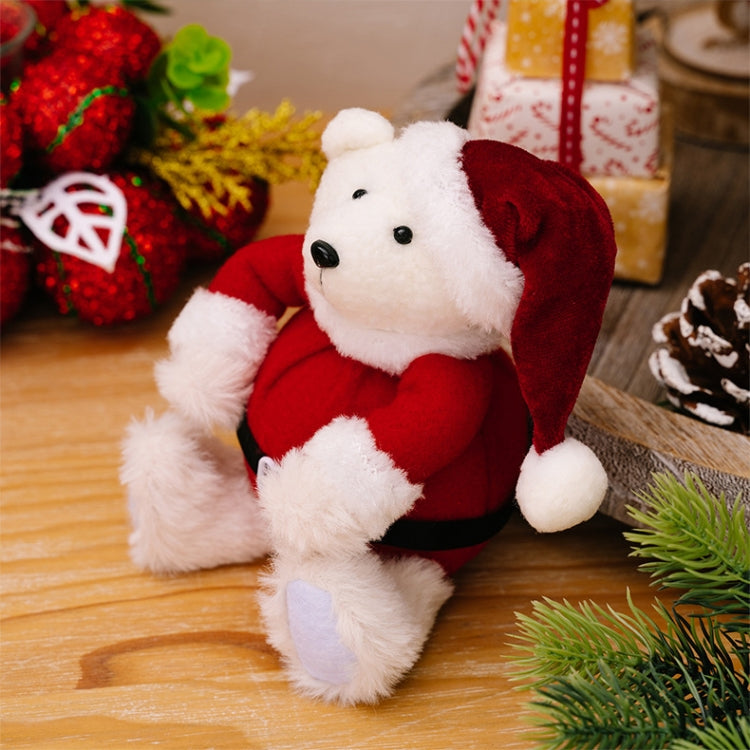 Christmas Plush Bear Ornament