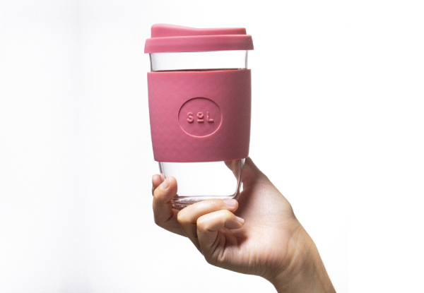SoL Reusable 100% Plastic-Free Coffee Cup 470ml - Nine Colours Available