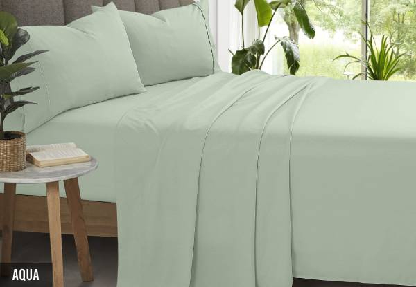 2000TC Super Soft Bamboo Microfibre Sheet Set - Available in Six Colours & Four Sizes