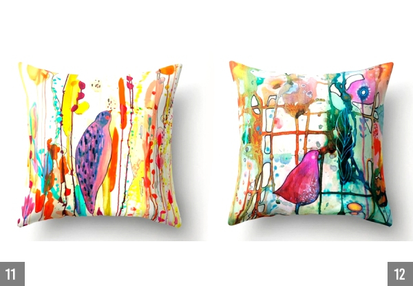 Oil Painting Style Cushion Cover - 14 Designs Available