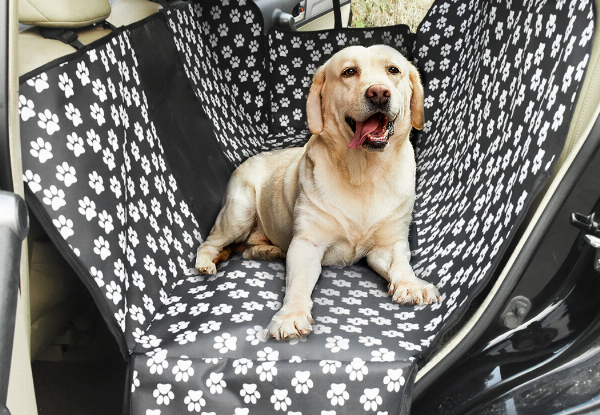 Pawz Non-Slip Pet Back Car Seat Hammock - Available in Two Colours & Two Sizes