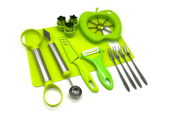14-Piece Vegetable & Fruit Cutter Shapes Set with Free Delivery