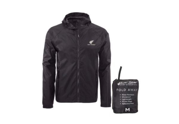 Foldaway Rain Jacket - Five Sizes Available