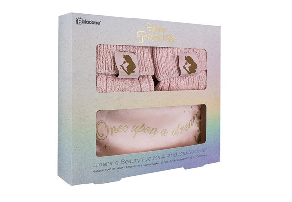 Disney Sleeping Beauty Eye Mask & Bed Sock Set with Free Delivery
