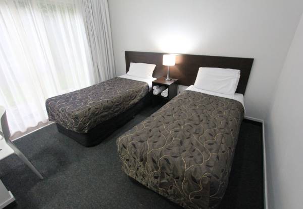 Escape to Taupo for Two Nights in a One-Bedroom Unit for Two People - Options for up to 11 People