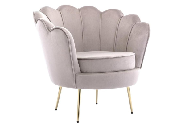 Mid-Century Velvet Accent Chair - Available in Three Colours