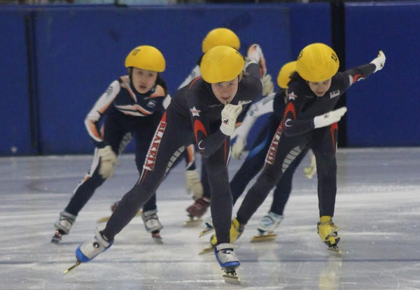 Four Children's Ice Speed Skating Lessons