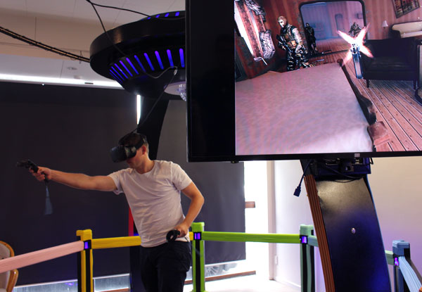 55-Minutes of Unlimited Virtual Reality Experiences for up to Four People