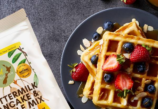 Four-Pack of Buttermilk Pancake & Waffle Mix