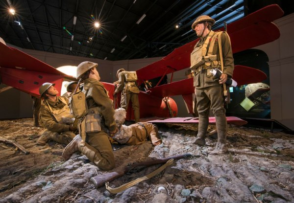 General Admission to Sir Peter Jackson's Knights of the Sky (WW1) & the New Dangerous Skies (WW2) Exhibitions for One Adult - Option for Child