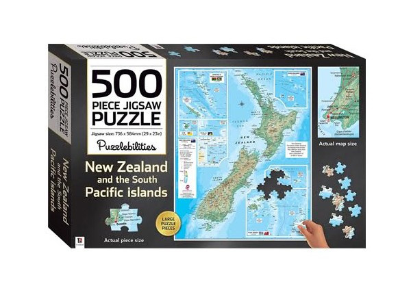 New Zealand 500 Piece Jigsaw Puzzle - Option for Two Available
