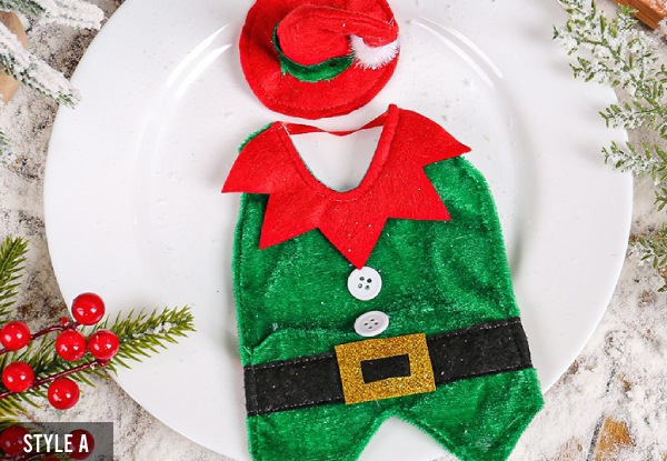 Santa Elf Wine Bottle Cover - Six Options Available