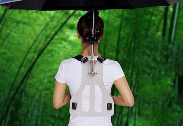 Handsfree Backpack Style Umbrella Holder