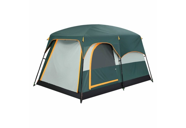 Six-Person Two-Room Tent Camping Shelter