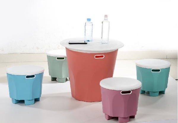 Stackable Stool Set
