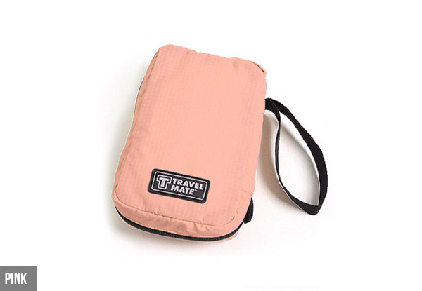 Hanging Travel Toiletry Bag - Four Colours Available with Free Delivery