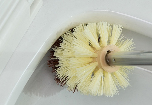 Toilet Plunger & Bowl Brush Cleaner Set - Two Colours Available