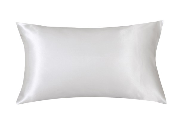 Two-Pack Emulation Silk Satin Pillowcase - Eight Colours & Two Sizes Available
