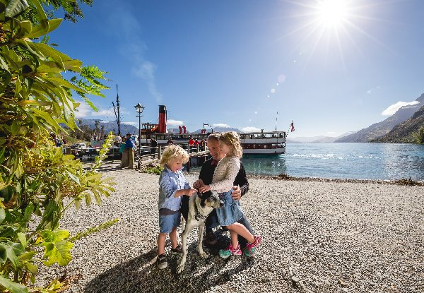 TSS Earnslaw Cruise on Lake Wakatipu, Queenstown & Walter Peak High Country Farm Tour for One Child