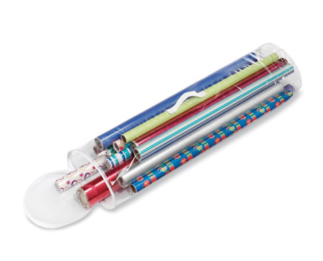 Clear Gift Wrap Organiser - Option for Two