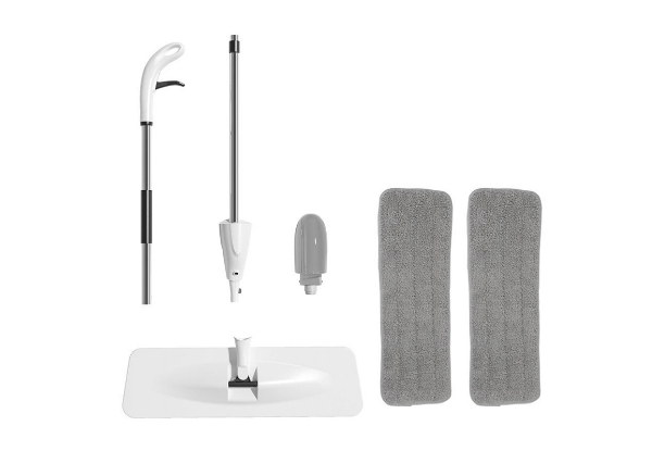 Spray Mop Incl. Three Washable Pads - Option for Extra Mop Pads Available