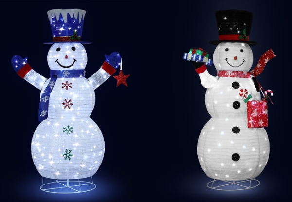 150cm 3D Snowman LED Christmas Light - Two Styles Available