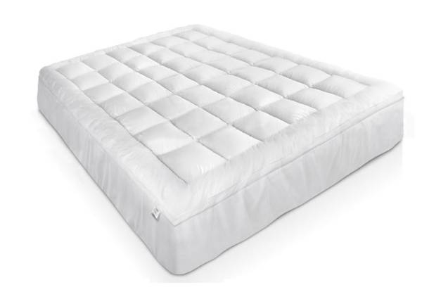 850GSM Luxury Hotel Grade Pillowtop Mattress Topper - Six Sizes Available
